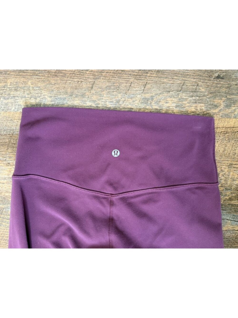Lululemon Leggings Burgundy Women's [Size 8-10] - Picture 3 of 6